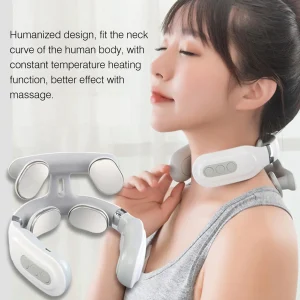 Cervical Smart Pulse Heating 4 Head Neck Massager