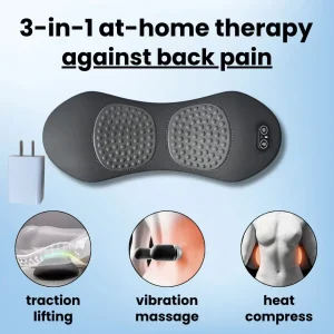 3-in-1 Deep Tissue Back Pain Relief Massager